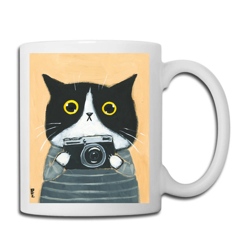 Limited Edition Photographer Kitty Coffee Mug | Artistshot