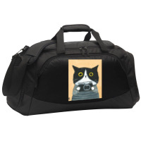 Limited Edition Photographer Kitty Active Duffel | Artistshot