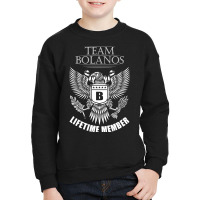 Bolanos Name Team Shirt Bolanos Lifetime Member Youth Sweatshirt | Artistshot