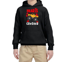 Limited Edition Kids Hearts Crusher Cute Valentine's Day Outfit Toddle Youth Hoodie | Artistshot