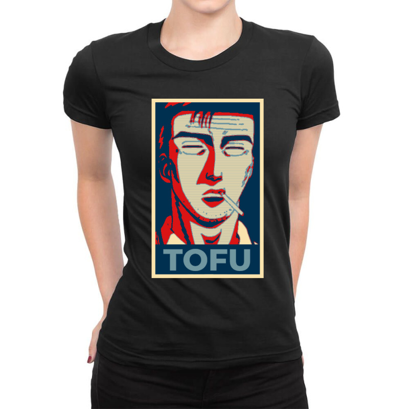 Initial D Tofu Bunta Ladies Fitted T-Shirt by HECTORNVAZQUEZ | Artistshot