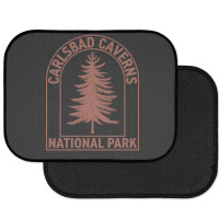 Carlsbad Caverns National Park New Mexico Vintage Tree Rear Car Mat | Artistshot