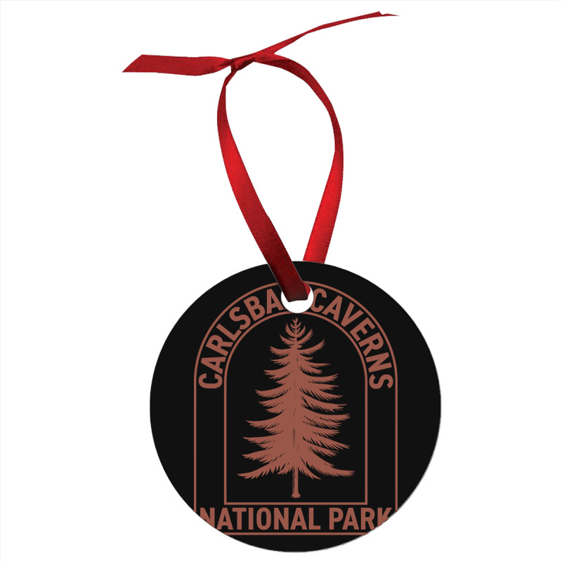 Carlsbad Caverns National Park New Mexico Vintage Tree Ornament | Artistshot