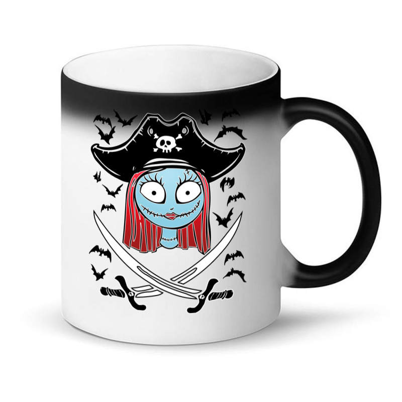 Captain Sally Crossed Swords Magic Mug | Artistshot