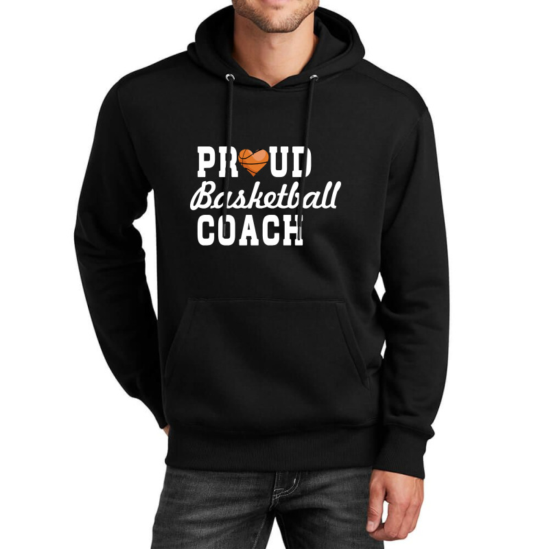 Basketball Coach Shirt - Proud Basketball Coach-m18ld Unisex Hoodie by jauntdemant049 | Artistshot