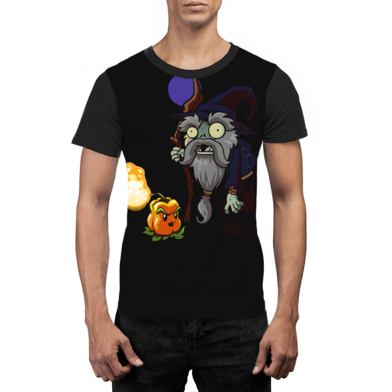 Plants Vs Zombies  Merlin Graphic T-shirt | Artistshot