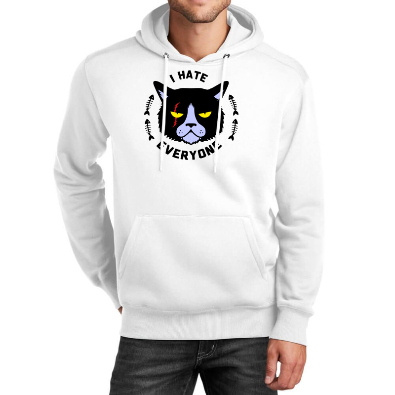 I Hate Everyone Unisex Hoodie | Artistshot