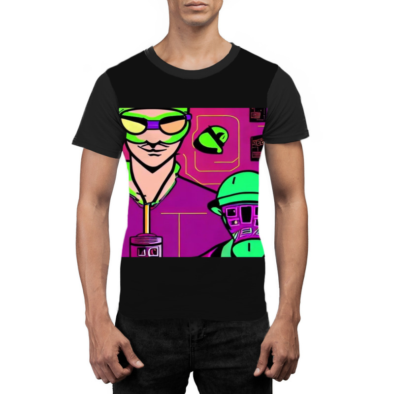 Sidekick Hero Steampuck Luigi Graphic T-shirt by AshleyAnnKemper | Artistshot