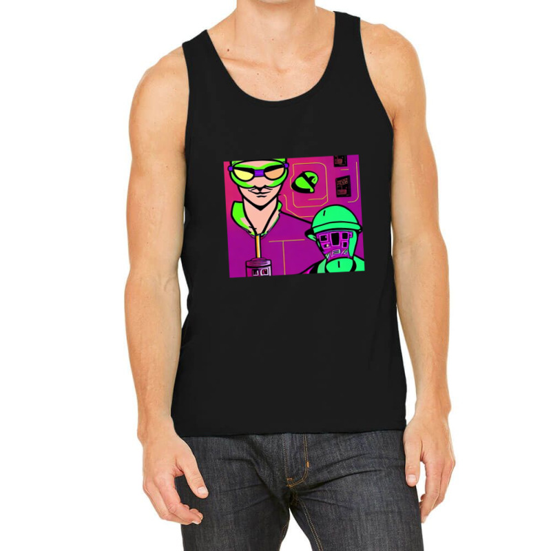 Sidekick Hero Steampuck Luigi Tank Top by AshleyAnnKemper | Artistshot