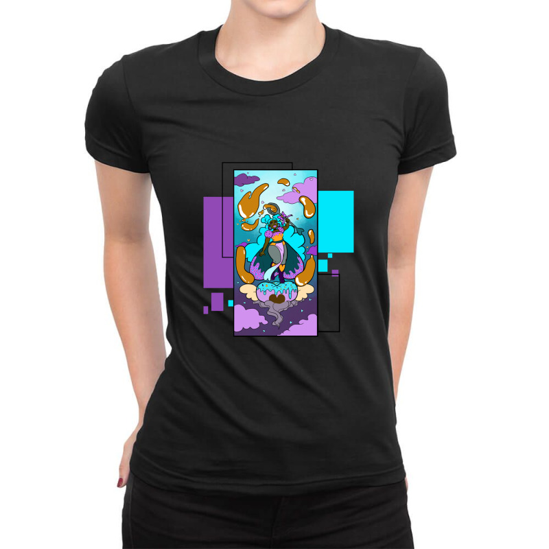 Funny Gifts Black Desert Anime Magical A Great Best Girls Boys Ladies Fitted T-Shirt by AlayneLenoreFellows | Artistshot