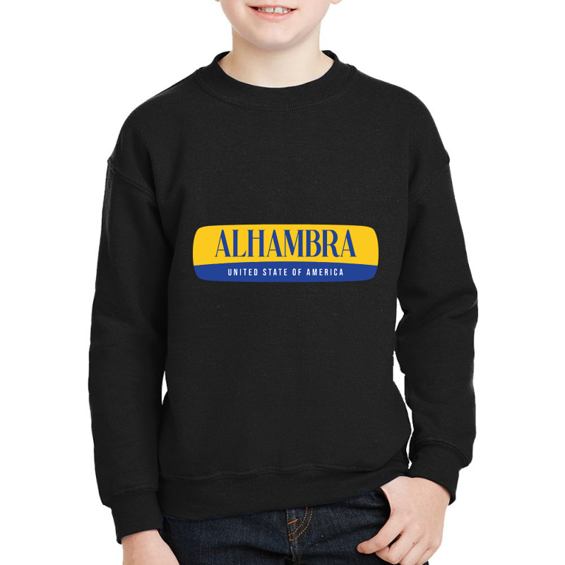 Alhambra City Youth Sweatshirt | Artistshot