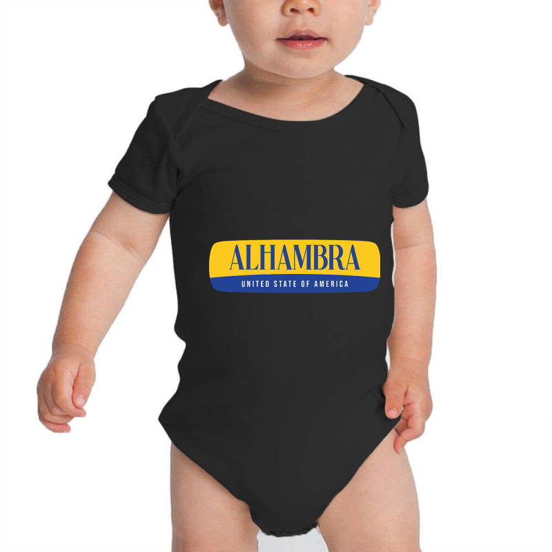 Alhambra City Baby Bodysuit | Artistshot