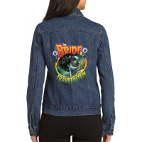 The Bride Of Frankenstein Ladies Denim Jacket | Artistshot