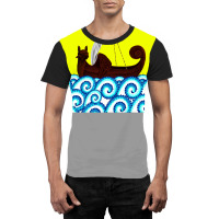 Viking Ship  80s Travel Hipster Graphic T-shirt | Artistshot