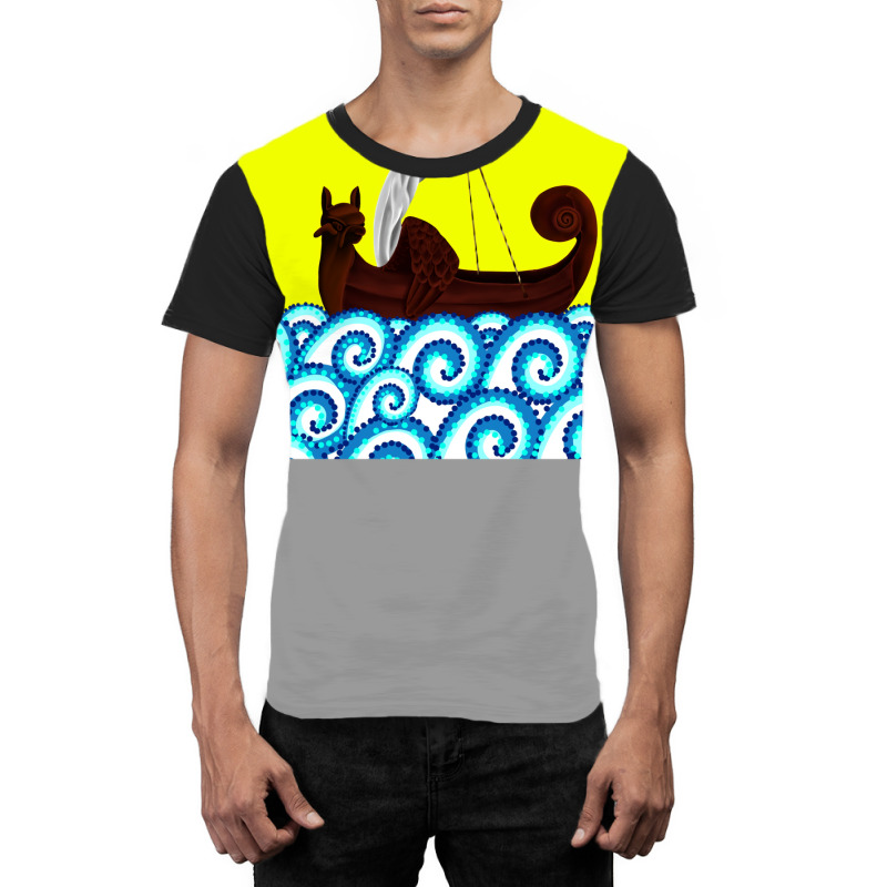 Viking Ship  80s Travel Hipster Graphic T-shirt | Artistshot