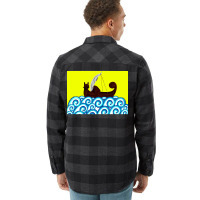 Viking Ship  80s Travel Hipster Flannel Shirt | Artistshot