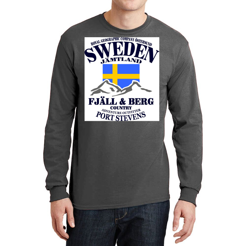 Sweden Fjll Amp Berg  Red Long Sleeve Shirts | Artistshot