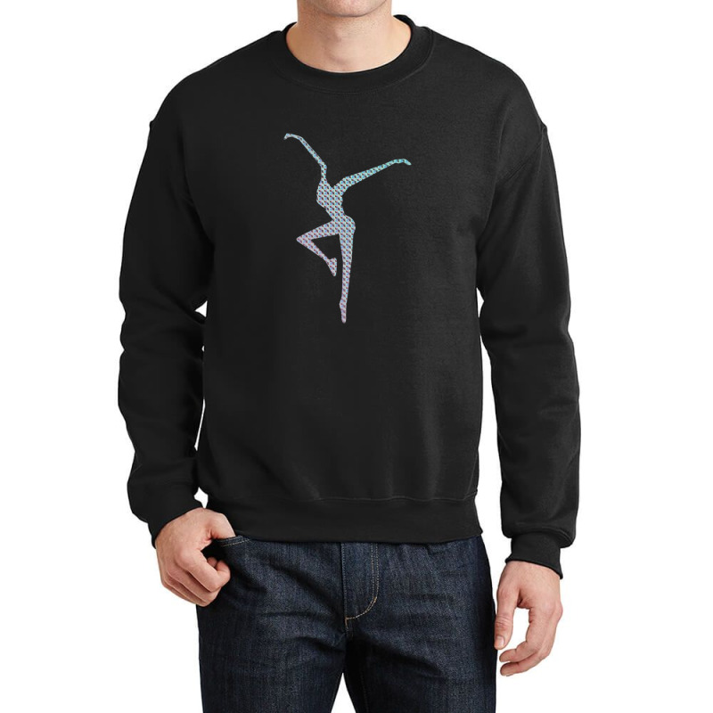 Holographic Firedancer 1 Crewneck Sweatshirt by IndiaSwam | Artistshot