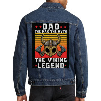 The Viking Blue Men Denim Jacket | Artistshot