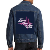 Techno Viking Electronic Music Gift  Trending Tumblr Men Denim Jacket | Artistshot