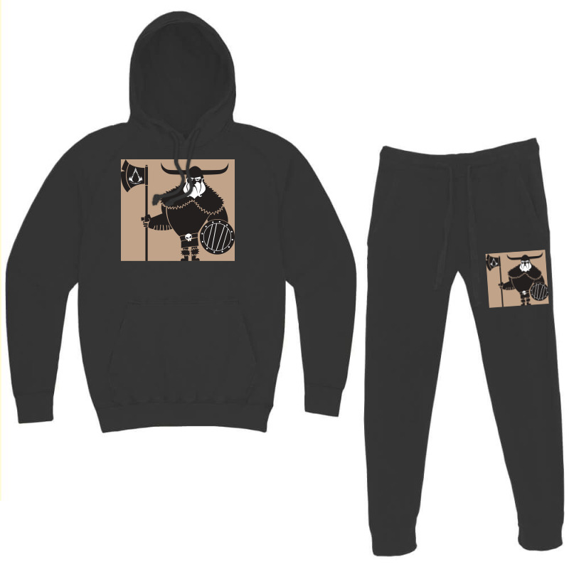 Viking Toon Eivorx27s Dad  Gift Hoodie & Jogger Set | Artistshot