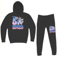 Kids It's My 5th Magical Birthday Rainbow Tail Unicorn Kid T Shirt Hoodie & Jogger Set | Artistshot