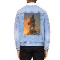 Thorfinn Vinland Saga  Quote Love Unisex Sherpa-lined Denim Jacket | Artistshot