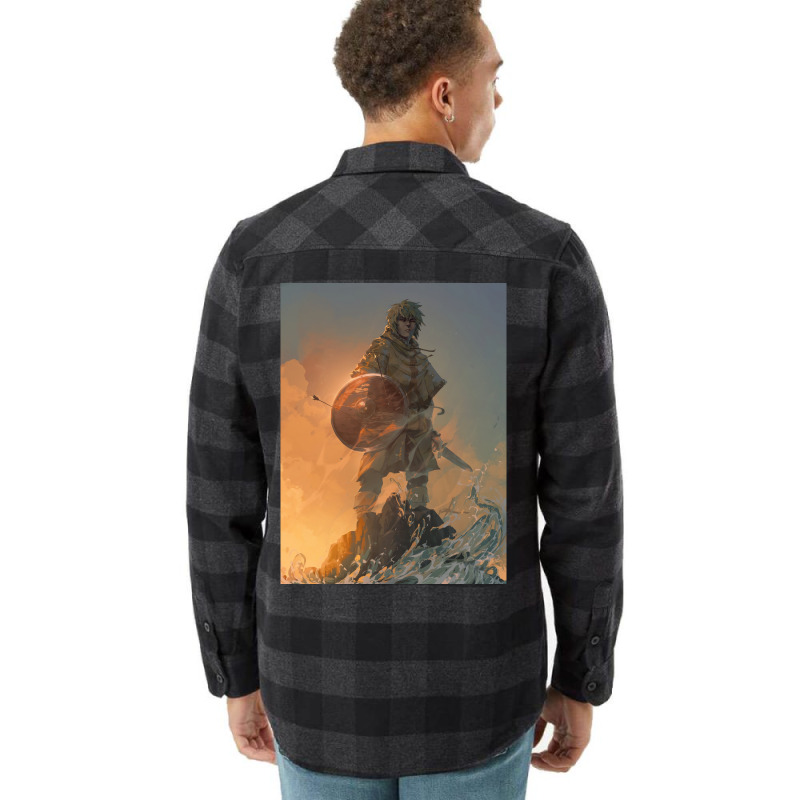 Thorfinn Vinland Saga  Quote Love Flannel Shirt | Artistshot