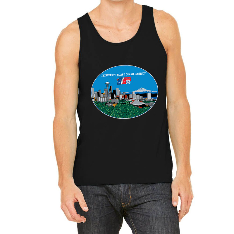 13th Cg District Pacific Northwest Tank Top | Artistshot