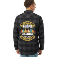 Billings City Montana  State Usa Flag Native American Flannel Shirt | Artistshot