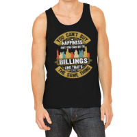 Billings City Montana  State Usa Flag Native American Tank Top | Artistshot