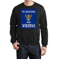 Viking Tshirt Ancetres Pour Fan De Vikings Kattegat Viking Warriors Lo Crewneck Sweatshirt | Artistshot