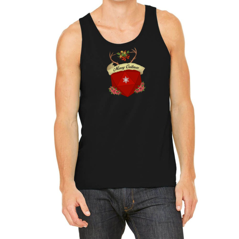 Merry Critmas Dice Tank Top | Artistshot