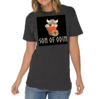 Vikings Son Of Odin Funny Gift Idea  Aesthetic Music Vintage T-shirt | Artistshot