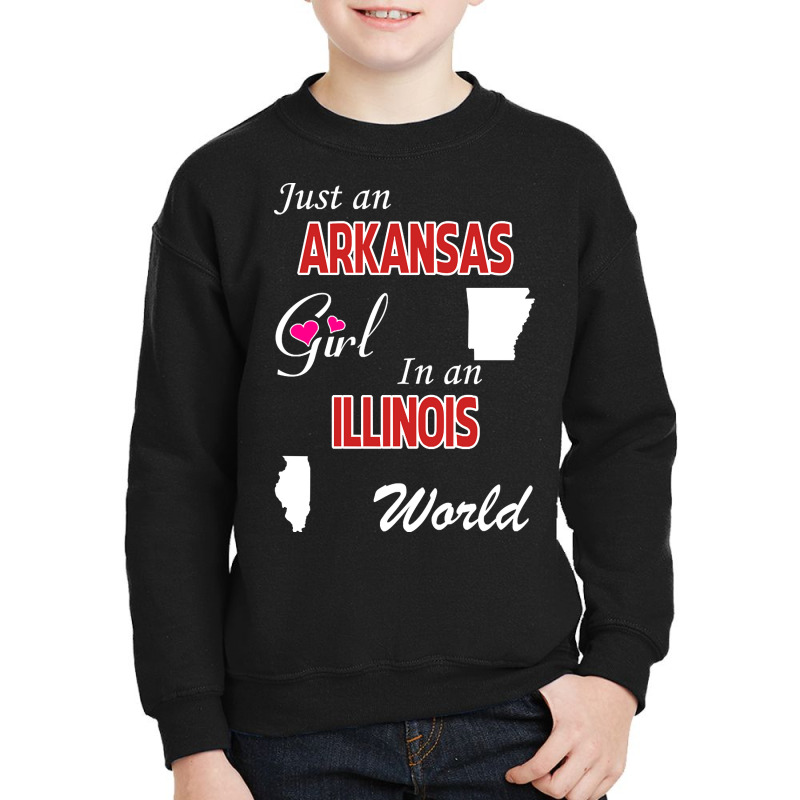 Arkansas - Illinois Youth Sweatshirt by ternacanuda | Artistshot