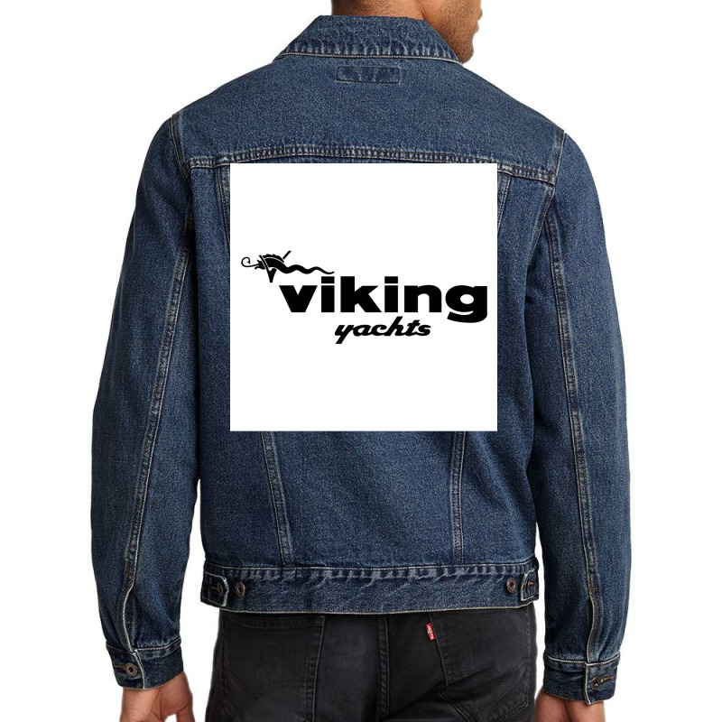 Viking Yachts  Boy Summer Men Denim Jacket | Artistshot