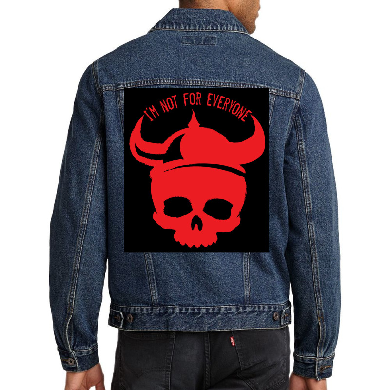 Not For Everyone  Summer Hippie Men Denim Jacket | Artistshot