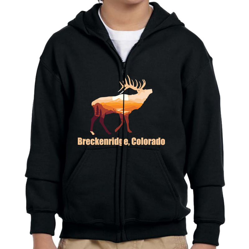 Breckenridge Colorado-1bgsv Youth Zipper Hoodie by nuanceteams169 | Artistshot