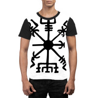 Vegvisir Vikings Compass Essential  Trending Green Graphic T-shirt | Artistshot