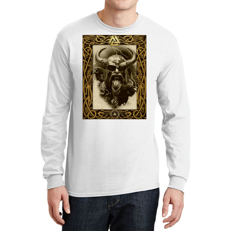 Odin  Blue Gift Travel Long Sleeve Shirts | Artistshot