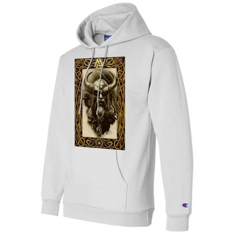 Odin  Blue Gift Travel Champion Hoodie | Artistshot