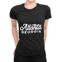 Atlanta Georgia Ladies Fitted T-shirt | Artistshot