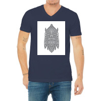 Odin Rune Viking  Hipster Stars V-neck Tee | Artistshot