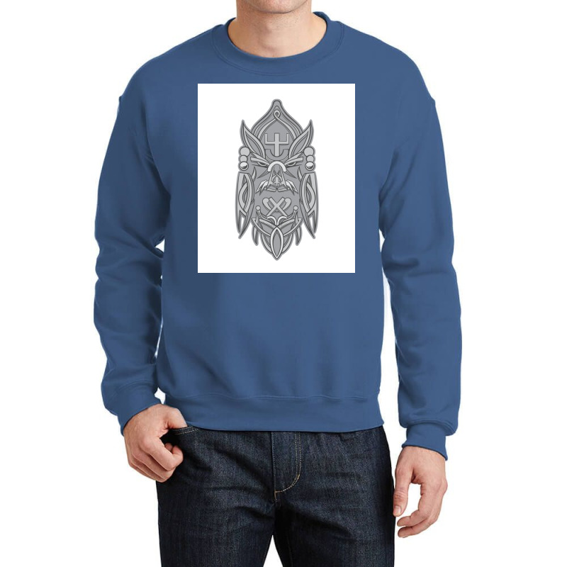 Odin Rune Viking  Hipster Stars Crewneck Sweatshirt | Artistshot