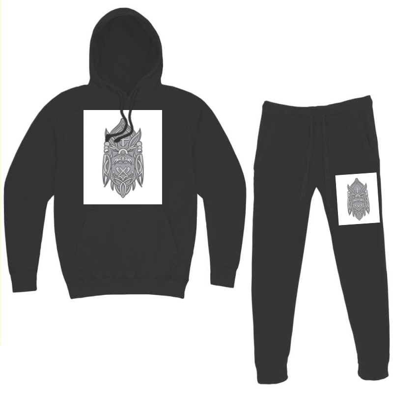 Odin Rune Viking  Hipster Stars Hoodie & Jogger Set | Artistshot