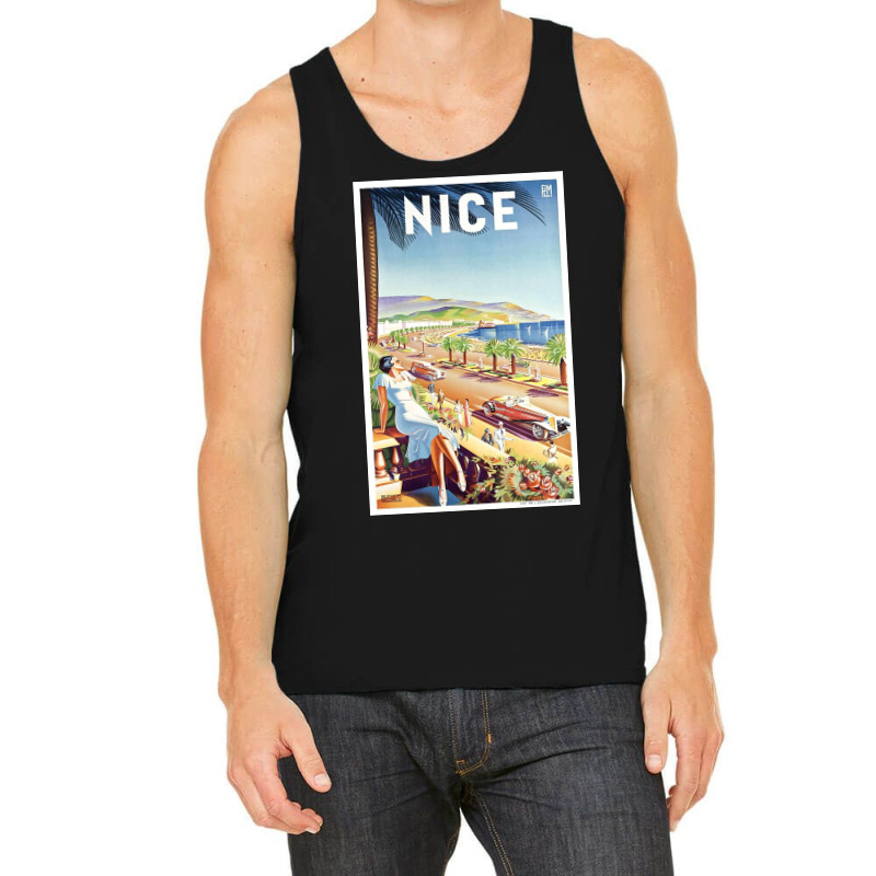 Nice // France Travel 1935 Tank Top | Artistshot