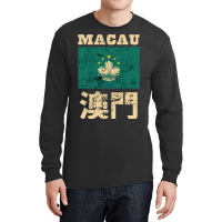 Flag Of Macao Special Administrative Region Of The People's Republic O Long Sleeve Shirts | Artistshot