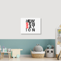 New Sensation 1 Landscape Canvas Print | Artistshot