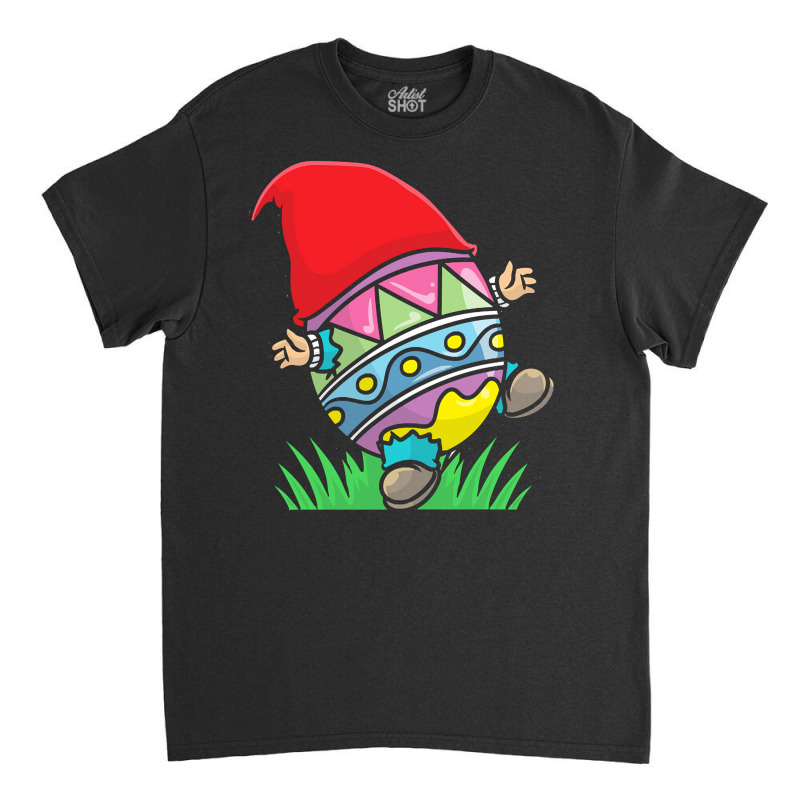 Easter Gnome T  Shirt Easter Gnome Dwarf Elf Colorful Easter Egg Costu Classic T-shirt | Artistshot