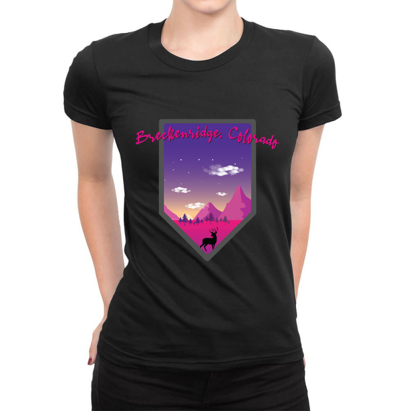 Breckenridge Colorado-ljhpd Ladies Fitted T-Shirt by nuanceteams169 | Artistshot